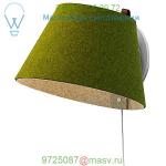 Pablo Designs LANA WALL SML STN/GRY Lana Wall Light, встраиваемый в стену светильник