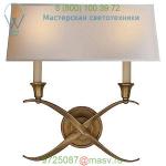CHD 1191AN-NP Visual Comfort Cross Bouillotte Wide Wall Sconce, настенный светильник