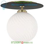 H200501L-AGB/BK Ellis LED Flush Mount Ceiling Light Mitzi - Hudson Valley Lighting, светильник