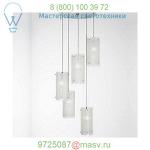 Hammerton Studio Textured Glass Round Multi-Light Pendant Light CHB0044-03-FB-BG-C01-E2, подвесной светильник