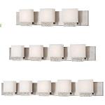 Fusion Bath Light WS-6036-BN Modern Forms, светильник для ванной