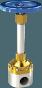 Клапан криогенный запорный проходной CADUCEUS