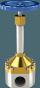 Клапан криогенный запорный проходной CADUCEUS