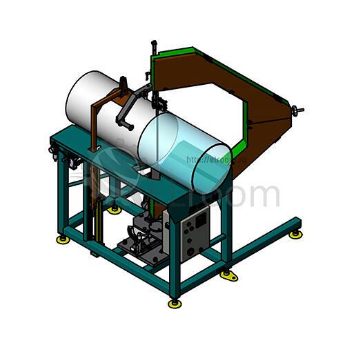 Ленточная пила для пластиковых труб MC 450/560