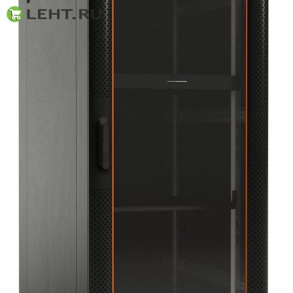 TTB-3268-AS-RAL9004: Шкаф напольный 19-дюймовый, 32U