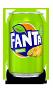 Широкий ассортимент напитков Fanta из Европы и США