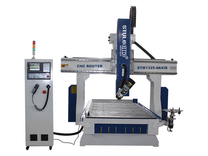 Фрезерный станок 4-осевой с ЧПУ для дерева STM1325D-4A