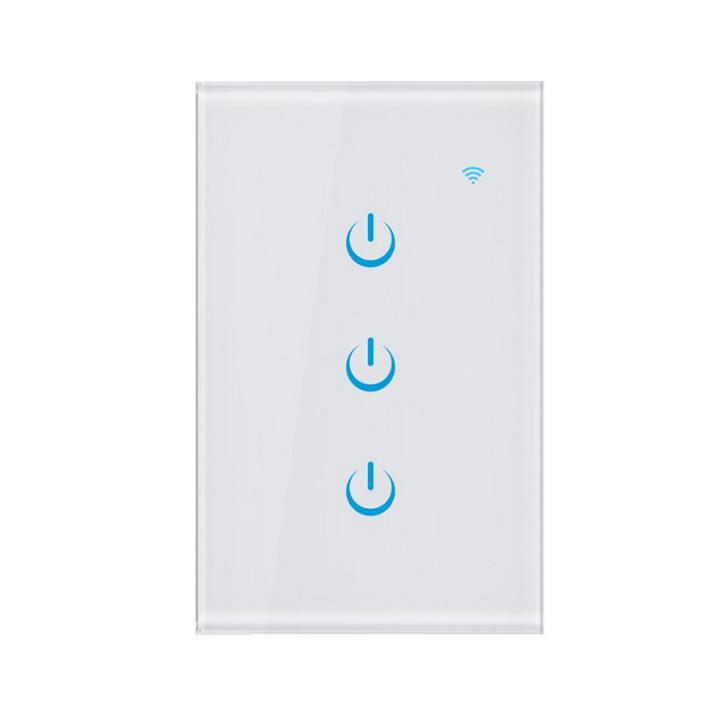 Умный Wi-Fi выключатель Smart Electronics на три зоны Умный Wi-Fi выключатель Smart Electronics на три зоны