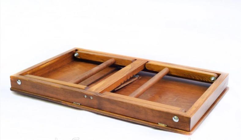 Складной столик-поднос в кровать деревянный | ООО 