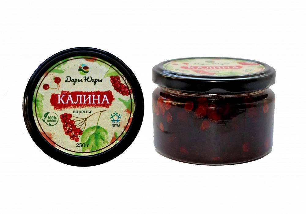 Варенье из калины из Сибири ХМАО-ЮГРА 250 гр