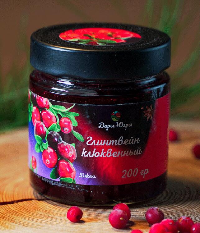 Глинтвейн клюквенный / ДАРЫ-ЮГРЫ-ХМАО / 200 гр