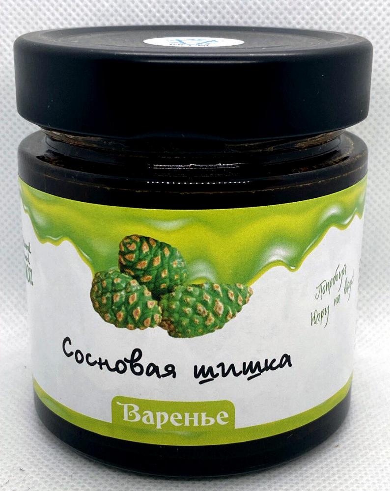 Варенье из молодых сосновых шишек в сосновом сиропе / ДАРЫ-ЮГРЫ-ХМАО / 200 гр