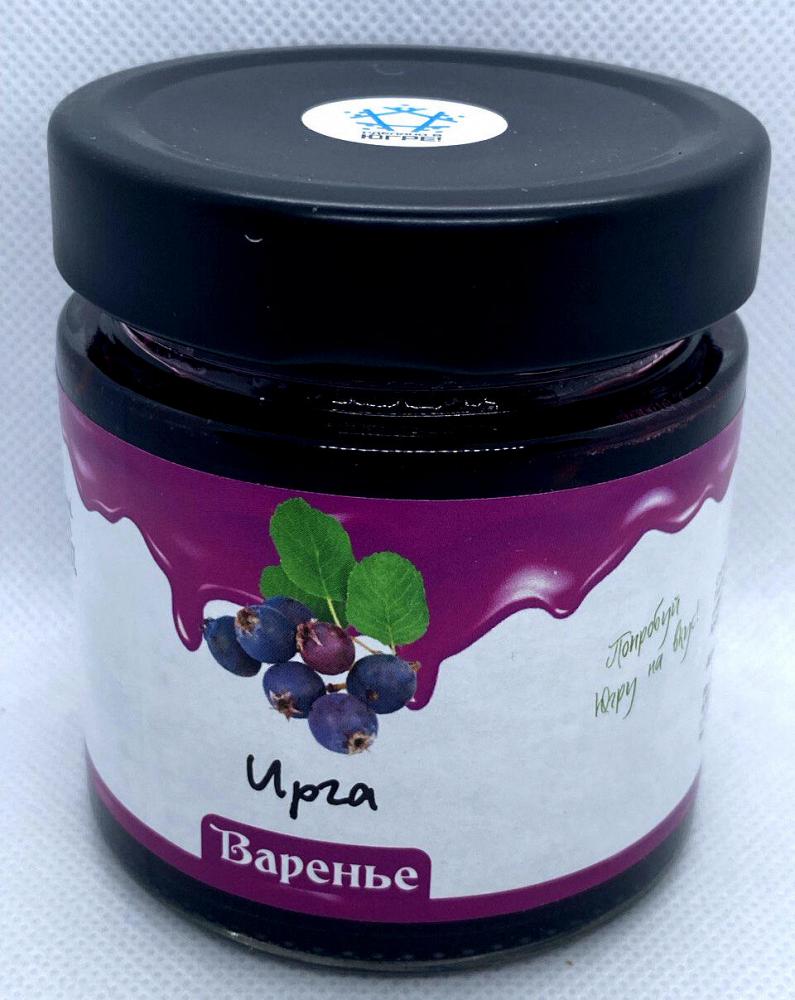 Варенье из дикорастущей лесной ирги / ДАРЫ-ЮГРЫ-ХМАО / 200 гр