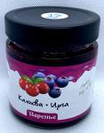 Варенье ассорти из дикорастущей лесной ирги и клюквы / ДАРЫ-ЮГРЫ-ХМАО / 200 гр