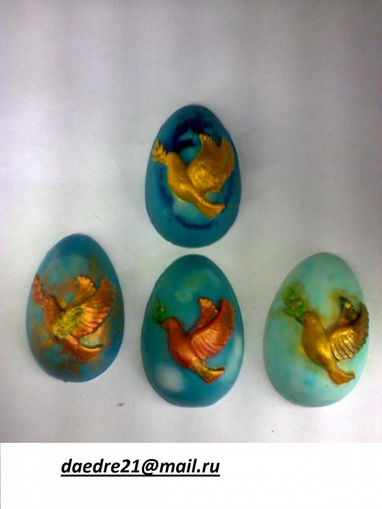 Мыло сувенирное с изображением пол яйца.