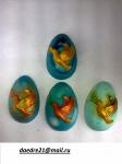 Мыло сувенирное с изображением пол яйца.