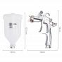 Rongpeng Professional R500 LVLP Water Based Air Spray Gun