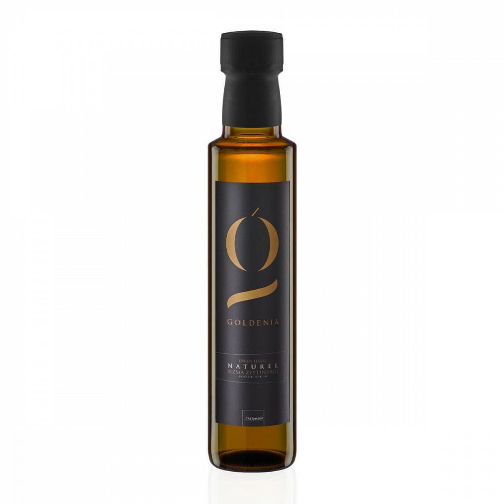 Оливковое Масло Goldenia Первого Отжима Раннего Урожая - Бутылка 250 Мл