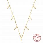 S925 sterling silver design imitation pearl necklace - Раздел: Галантерея, бижутерия, ювелирные изделия