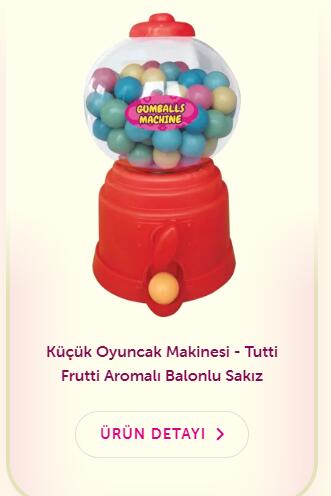 Жевательная резинка Small Gumball Machine