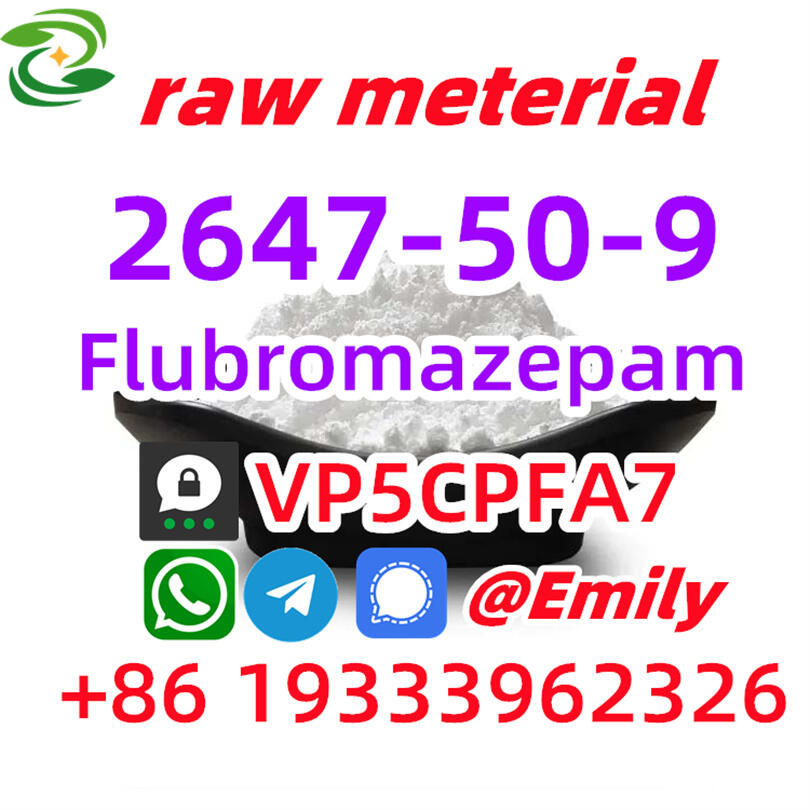 High Purity Flubromazepam cas 2647-50-9 provide Sample