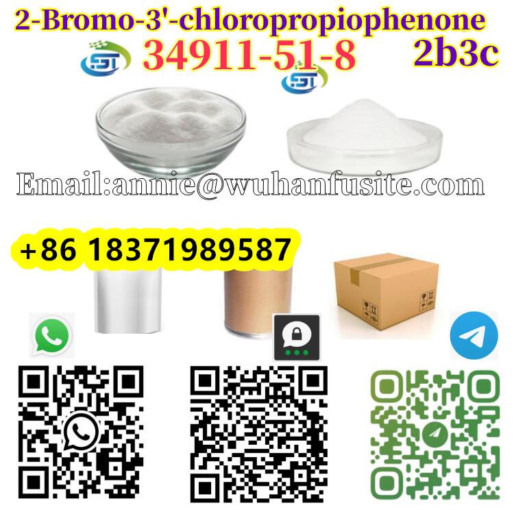 Supply High Purity CAS 34911-51-8 2-Bromo-1-(3-Chlorophenyl)Propan-1-One