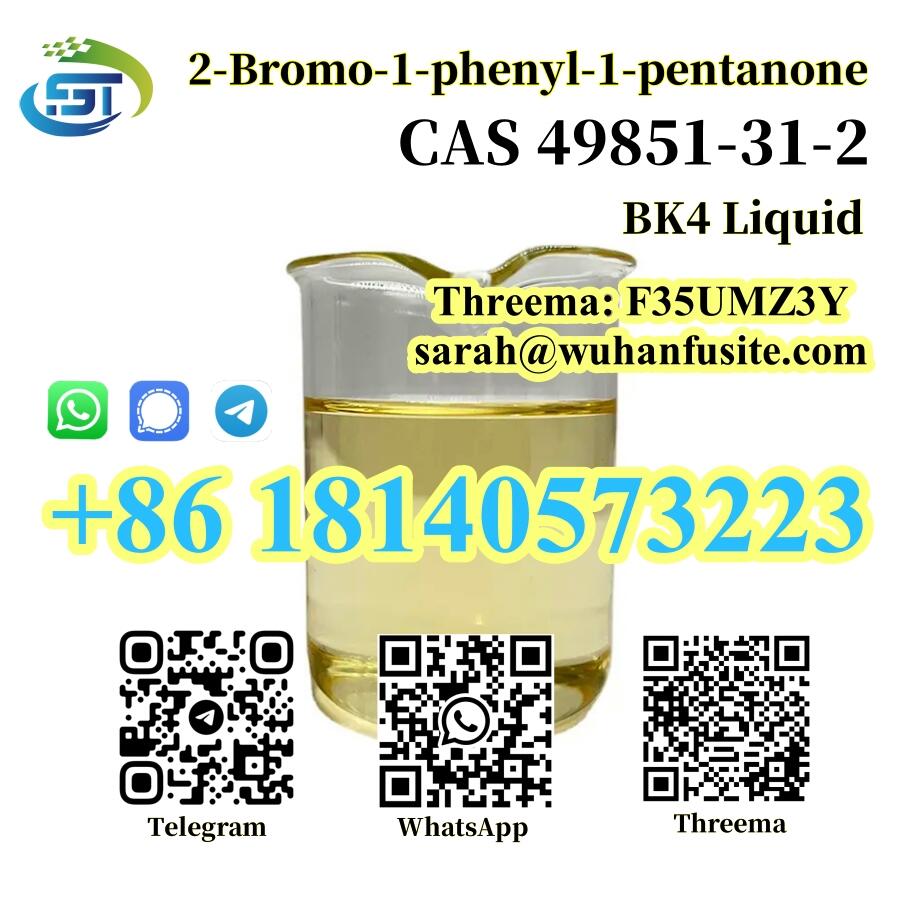 BK4 Liquid CAS 49851-31-2 2-Bromo-1-phenyl-1-pentanone With High Purity