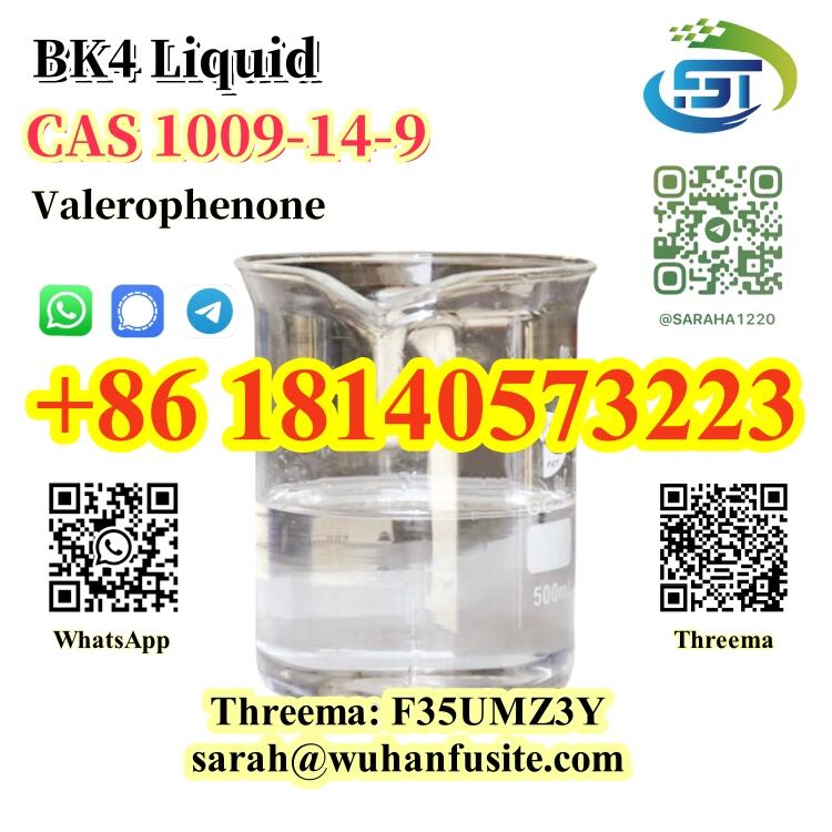 Factory Supply BK4 Liquid Valerophenone CAS 1009-14-9 With Safe and Fast Delivery