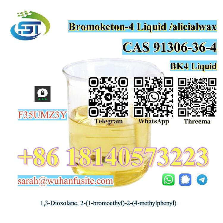 New Bromoketon-4 Liquid /alicialwax CAS 91306-36-4 With high purity in stock