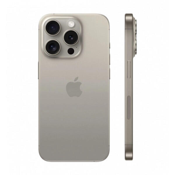 Смартфон Apple iPhone 15 Pro Max 512 ГБ, Dual: nano SIM + eSIM, титан (Nat)
