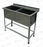 Ванна моечная двухсекционная сварная ВМС 500/2 "Стандарт" - Раздел: Товары оптом