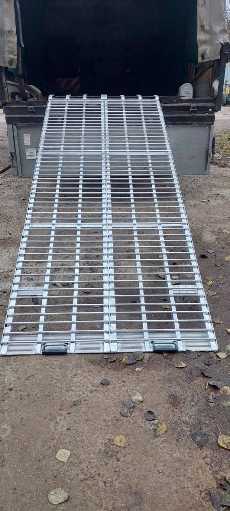 Трап алюминиевый для заезда ГКА 5.270.100.4/4М