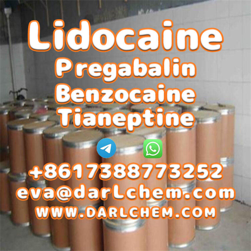 Lidocaine Tianeptine pregabalin raw Powder 137-58-6 Factory