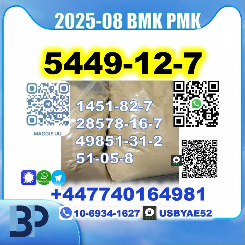BMK glycidic acid 5449-12-7 PMK bk4 2b4m BVF Source factory
