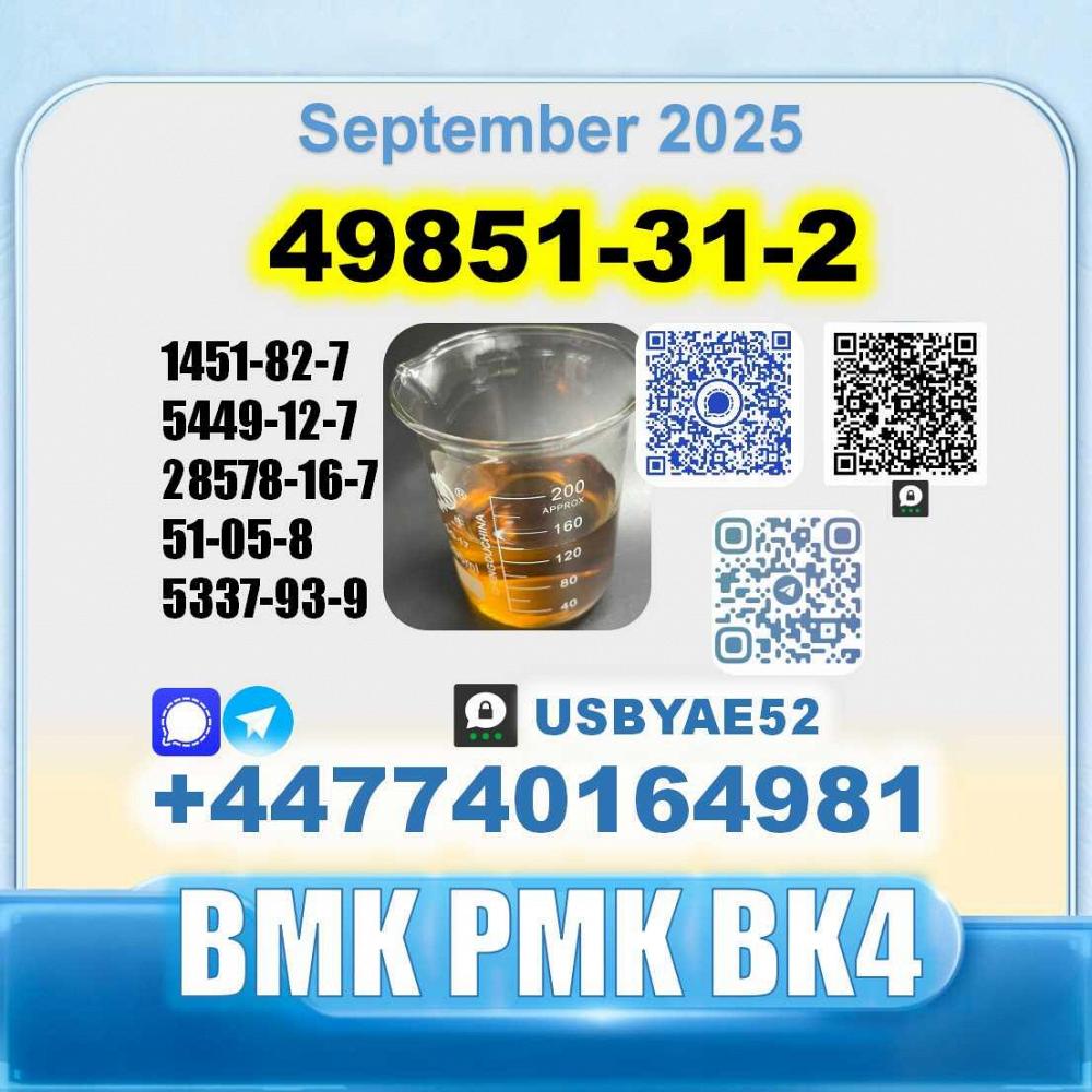 49851-31-2 2-Bromo-1-Phenyl-Pentan-1-One 2b4m безопасная доставка с завода-изготовителя