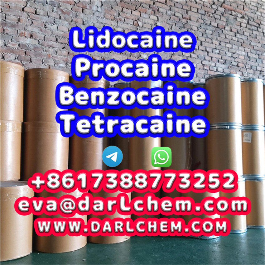 Lidocaine Benzocaine Procaine raw Powder 137-58-6 Factory