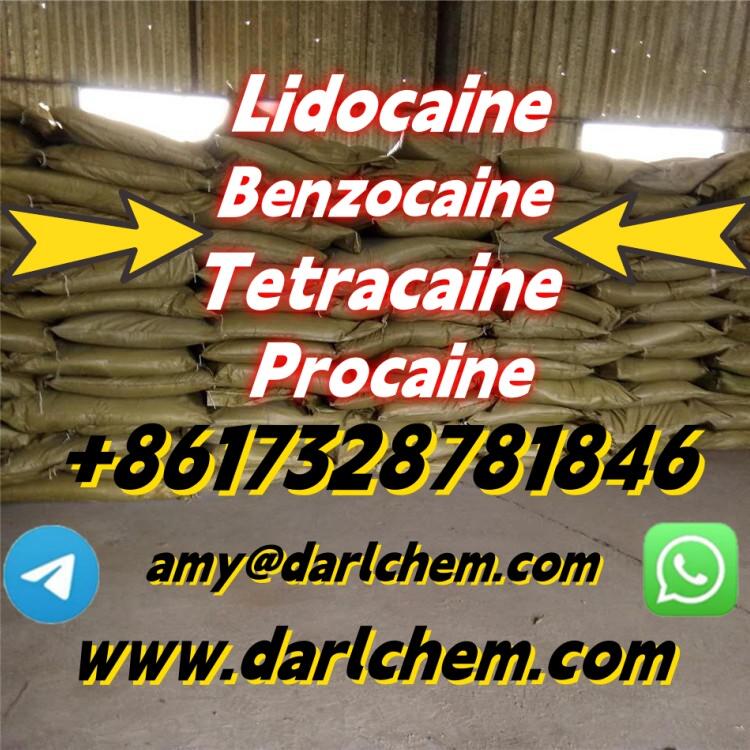 Lidocaine Benzocaine Procaine raw Powder 137-58-6 Good Price