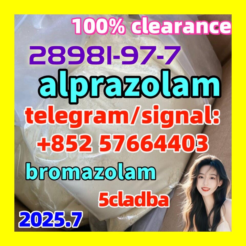 Alprazolam 28981-97-7 High quality Bromazolam 71368-80-4 hot sale In Stock