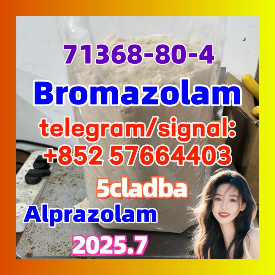 Bromazolam 71368-80-4 China factory Supply Alprazolam 28981-97-7 100% delivery