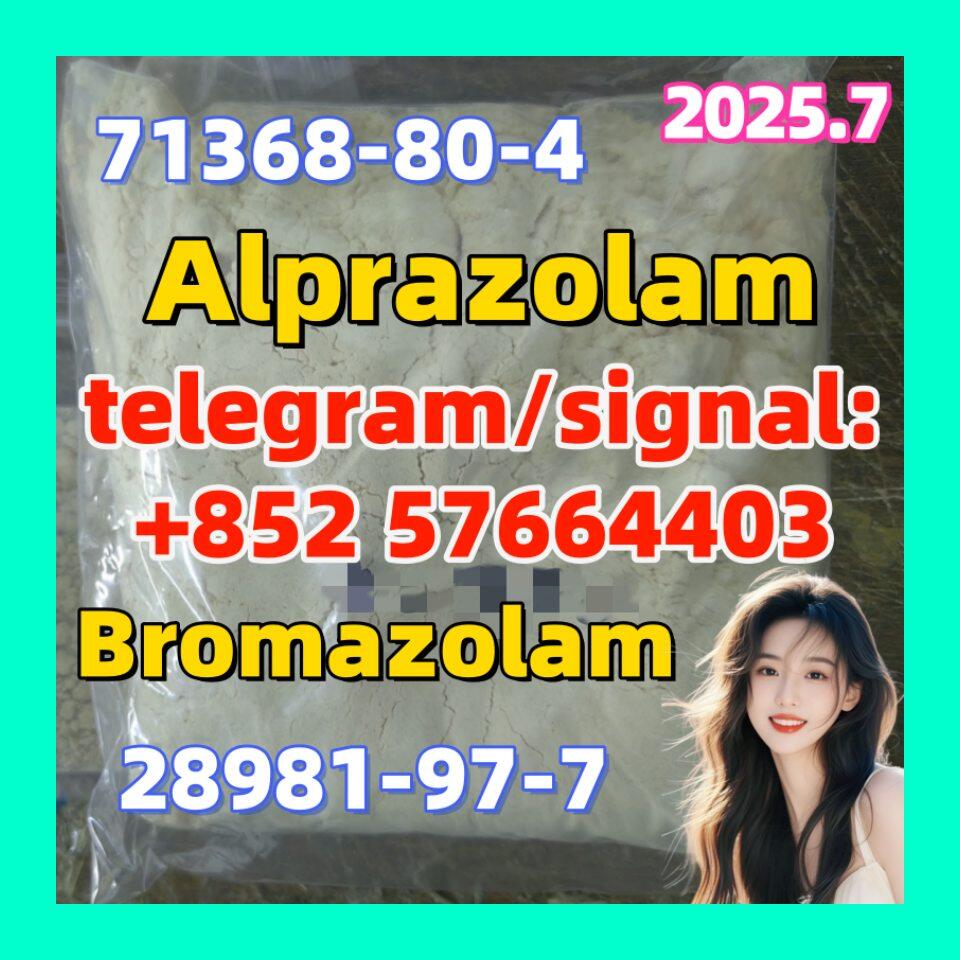 best price Alprazolam cas 28981-97-7 Bromazolam 71368-80-4 Etizolam CAS 40054-69-1