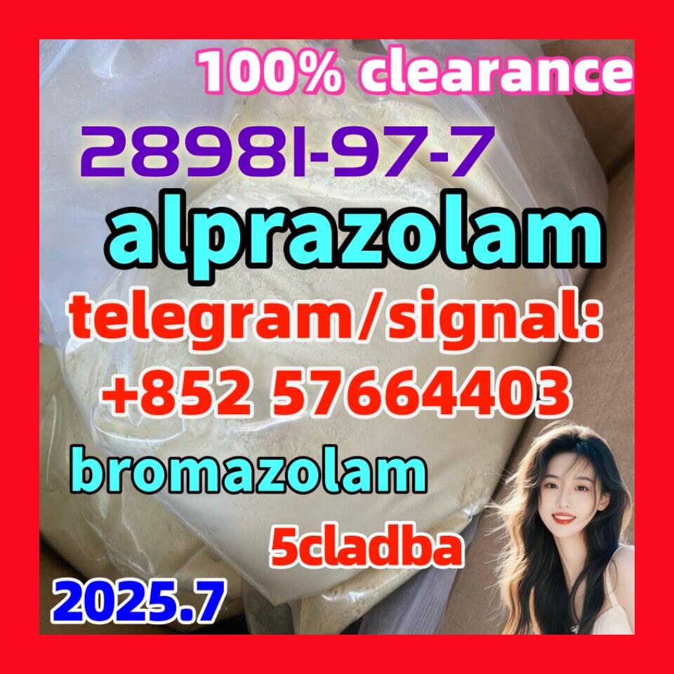 Buy & Import Alprazolam CAS 28981–97–7 powder top quality