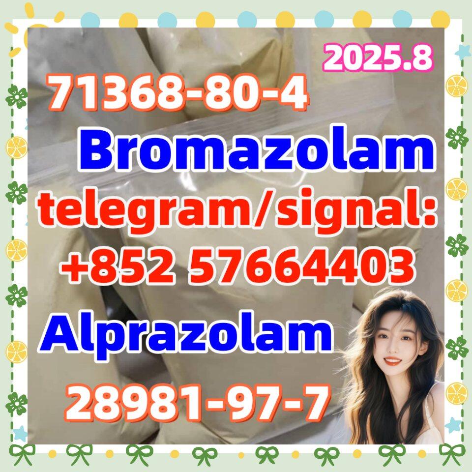 alprazolam 28981-97-7 bromazolam 71368-80-4 best price free sample