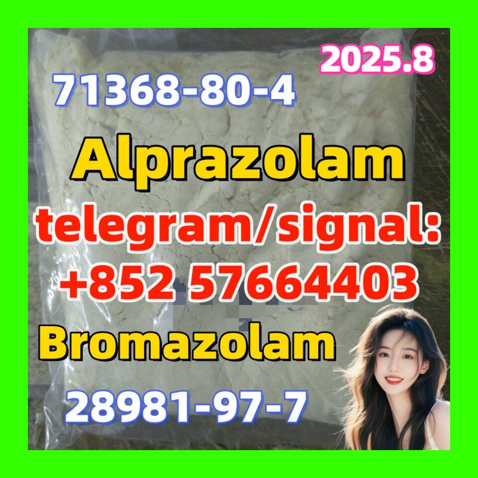 Hot sell product bromazolam CAS 71368-80-4 alprazolam 28981-97-7 good quality