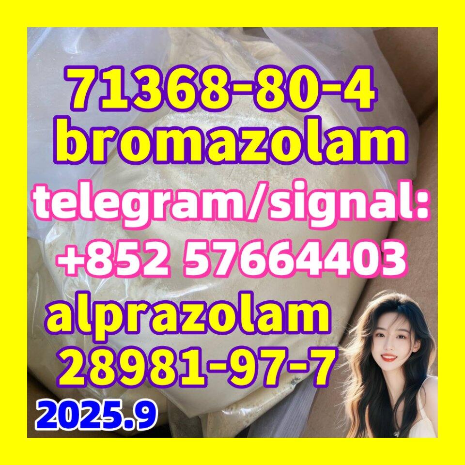 bromazolam 71368-80-4 alprazolam 28981-97-7 Etizolam 40054-69-1