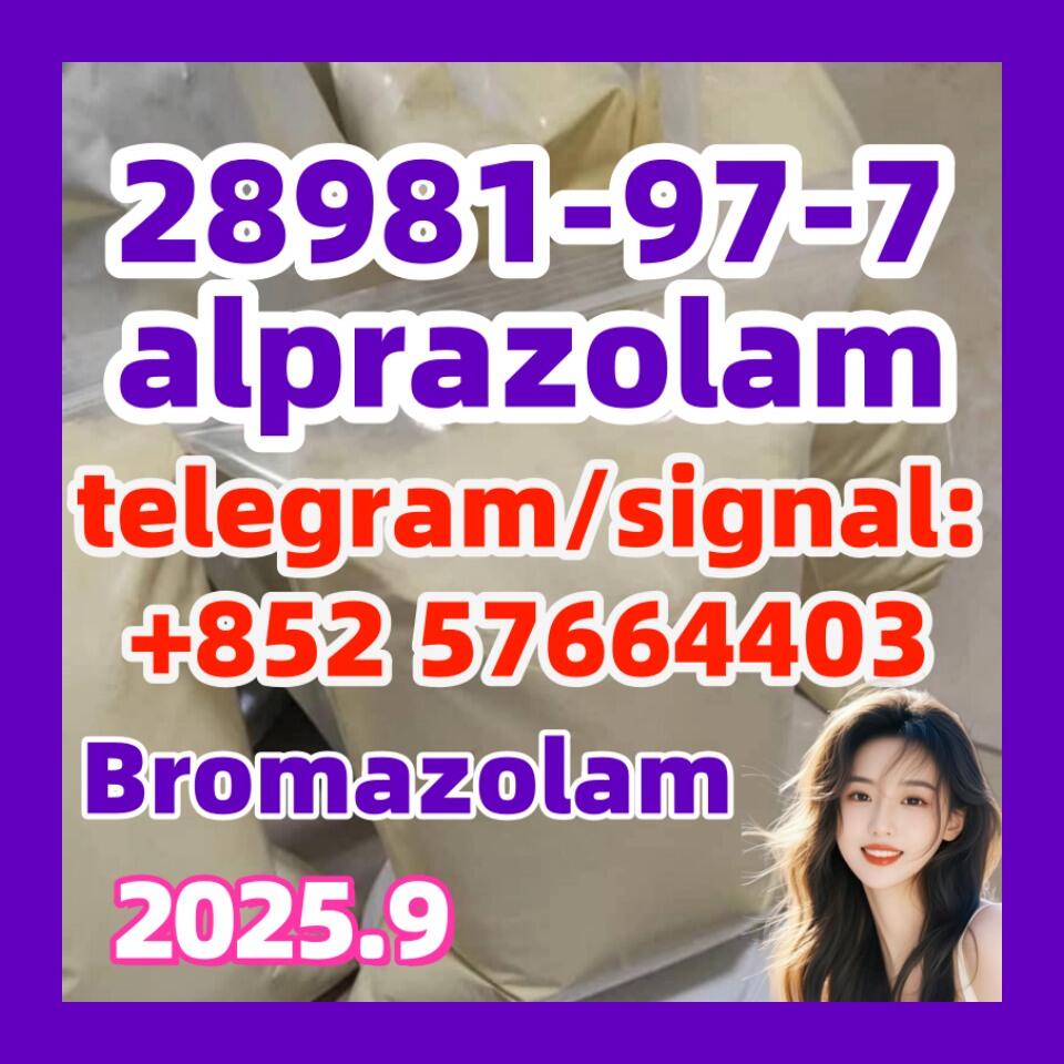 Good quality Alprazolam cas:28981-97-7