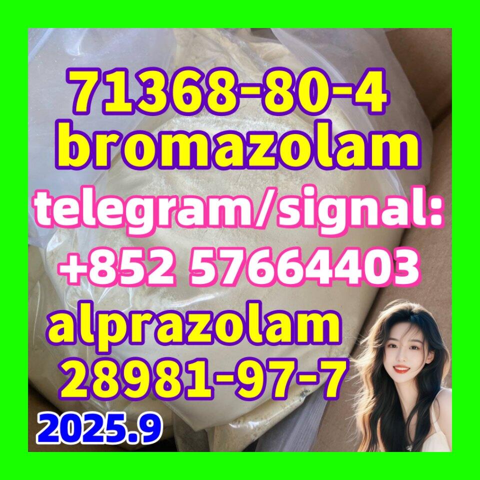 bromazolam 71368-80-4 Etizolam 40054-69-1 alprazolam 28981-97-7