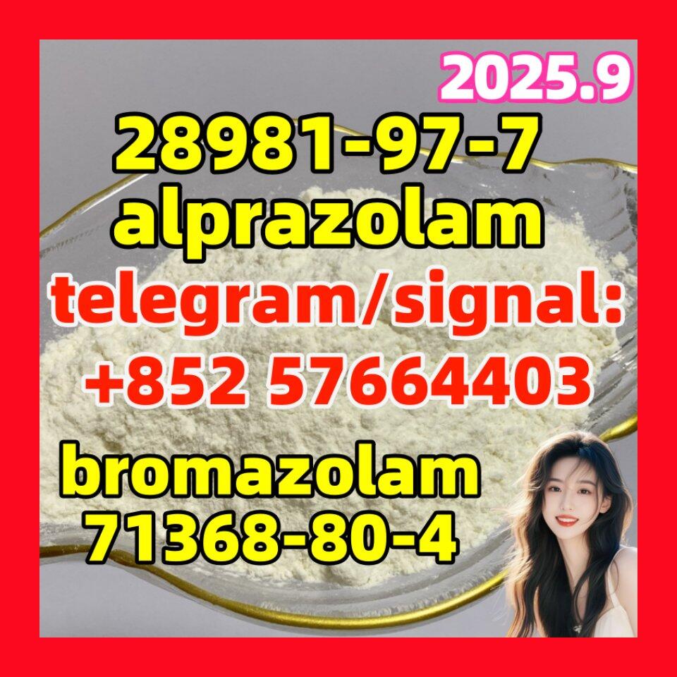 28981-97-7 alprazolam 71368-80-4 bromazolam Benzodiazepines Top quality New formula hot sale