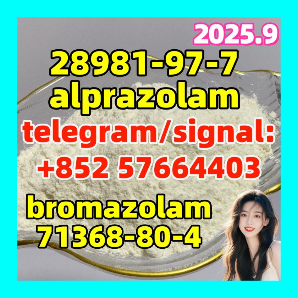 28981-97-7 alprazolam 71368-80-4 bromazolam Benzodiazepines White Powder