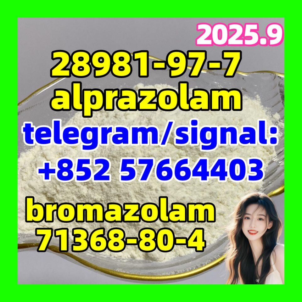 alprazolam 28981-97-7 71368-80-4 bromazolam source factory