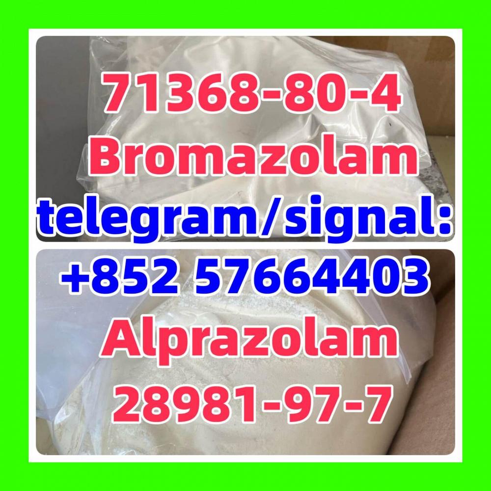Alprazolam CAS 28981-97-7 Hot Selling in stock 71368-80-4 Bromazolam